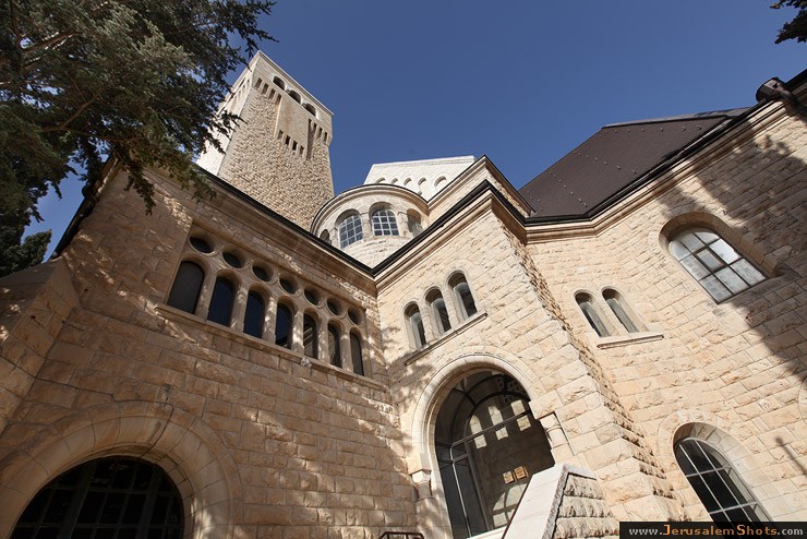The monastery and hospital Augusta Victoria