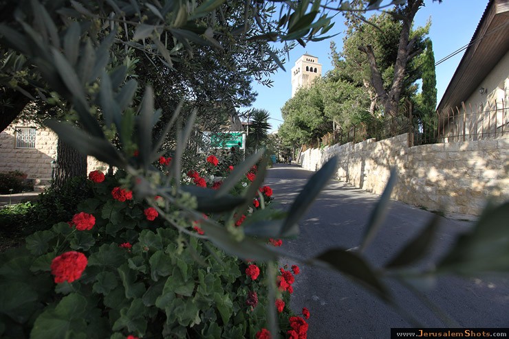 The monastery and hospital Augusta Victoria