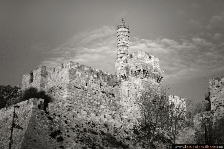 Black and White, The Tower of David