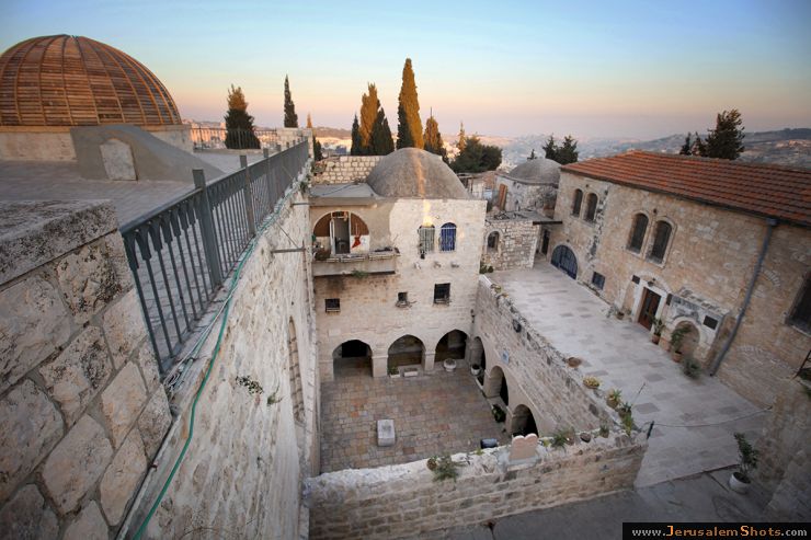 Jerusalem in der Abenddämmerung