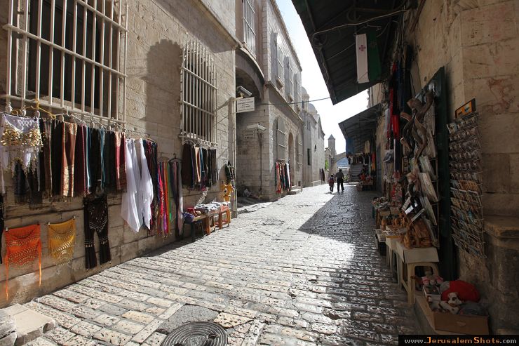 Morning at Via Dolorosa