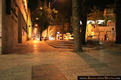 Jerusalem at night