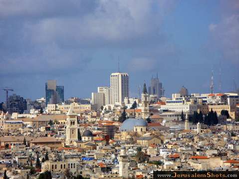 View from Mount of Olives