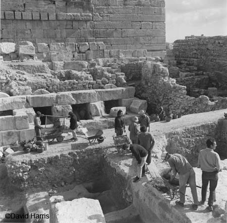 Jerusalem Photographer :: David Harris :: Southern Wall Excavations