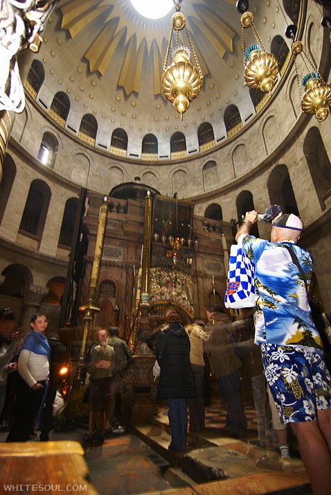 Church of the Holly Sepulcher at the winter
