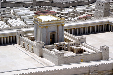 Model of the Second Temple at the Israel Museum